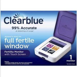 Clearblue fertility monitor + test strips
